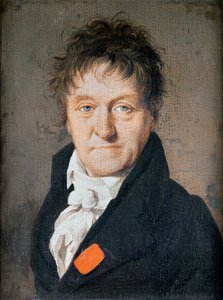 Portræt af Lazare Nicolas Marguerite Carnot (1753-1823) 1813